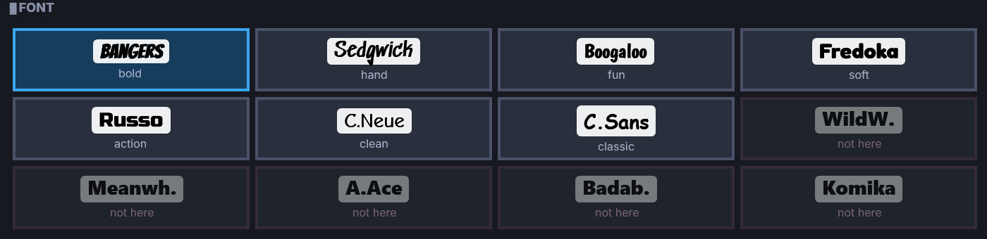 Step 3: Type your line.